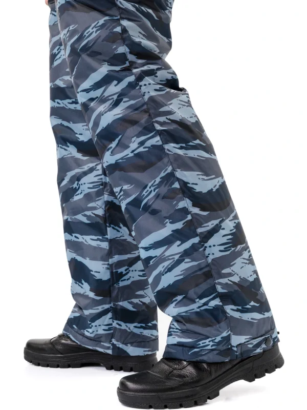 Брюки мужские "Охрана" зимние кмф серый "вихрь"