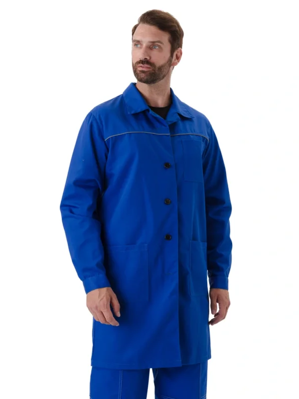 Халат мужской "Валент" васильковый