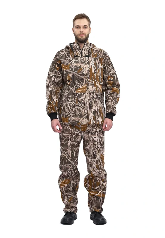 Костюм туристический ПРТНЦФ с сеткой, цвет: кмф "Камыш", ткань: Грета