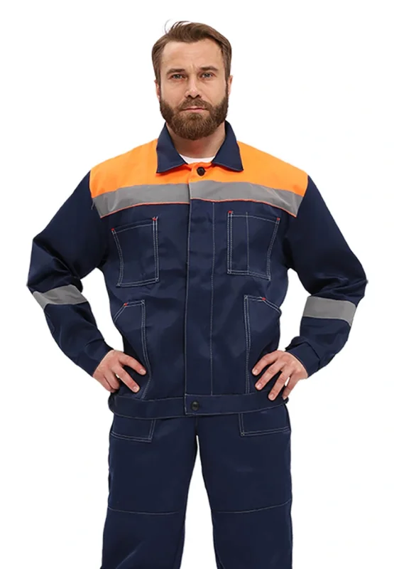 Костюм рабочий "Легион" т.синий/оранжевый