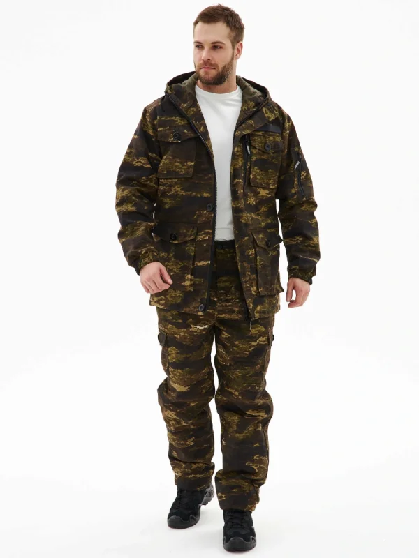 Костюм демисезонный "СУМРАК-ВЕСНА/ОСЕНЬ" куртка/брюки, цвет: кмф "Мох", ткань: Твил рип-стоп