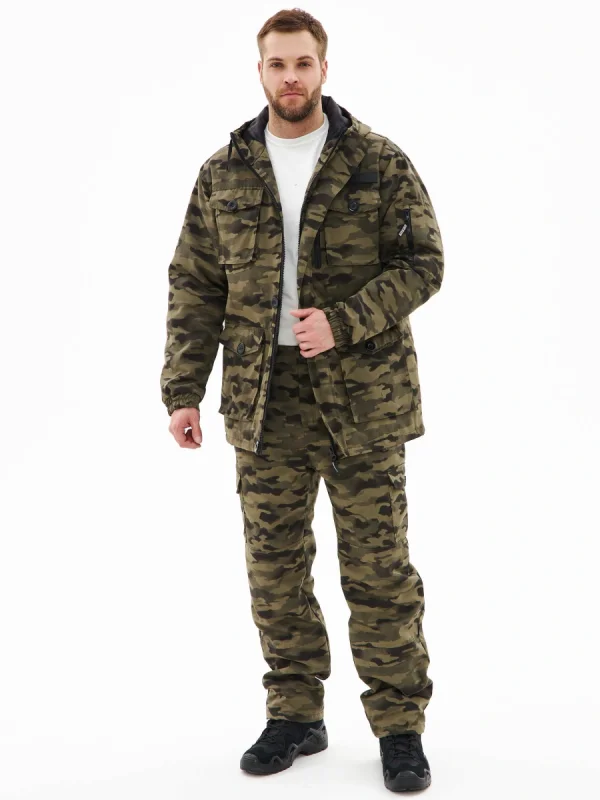 Костюм демисезонный "СУМРАК-ВЕСНА/ОСЕНЬ" куртка/брюки, цвет: кмф "Тигр", ткань: Твил рип-стоп