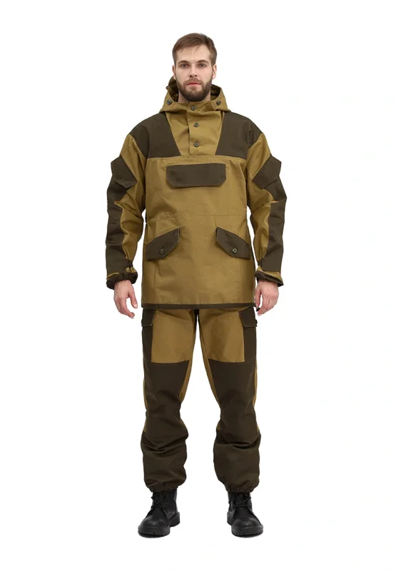 Костюм мужской "Горка 4" Анорак летний палатка 270 г/м2 хаки 100% хлопок