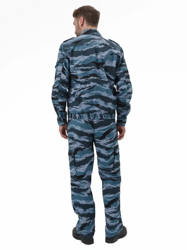 Костюм охранника мужской "Контрол" летний серый вихрь тк. РИП-СТОП