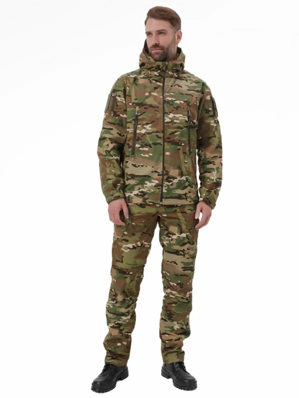 Костюм "ШТУРМ" куртка/брюки, цвет: кмф МУЛЬТИКАМ, ткань: Твил рип-стоп