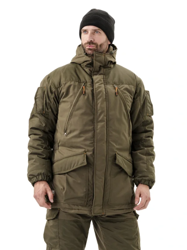 Костюм зимний «ГЕРКОН» куртка/брюки, цвет: св.хаки/т.хаки