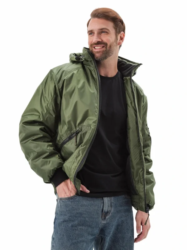 Куртка демисезонная "БОМБЕР" цвет: Хаки