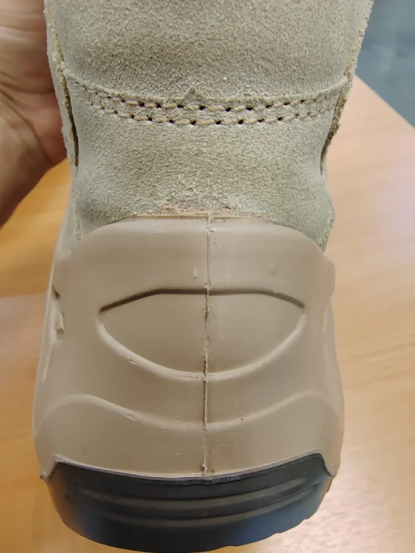 Ботинки с высокими берцами тактические "ТАРАНТУЛ" цвет: бежевый (УЦЕНКА)