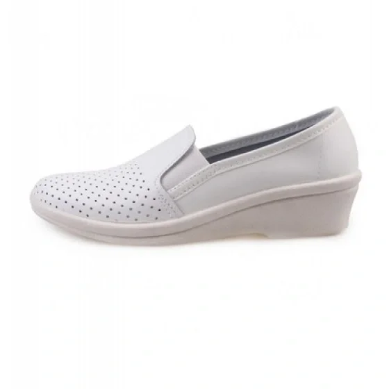 Туфли кожаные 41-22-7 (STEP) женские, белые