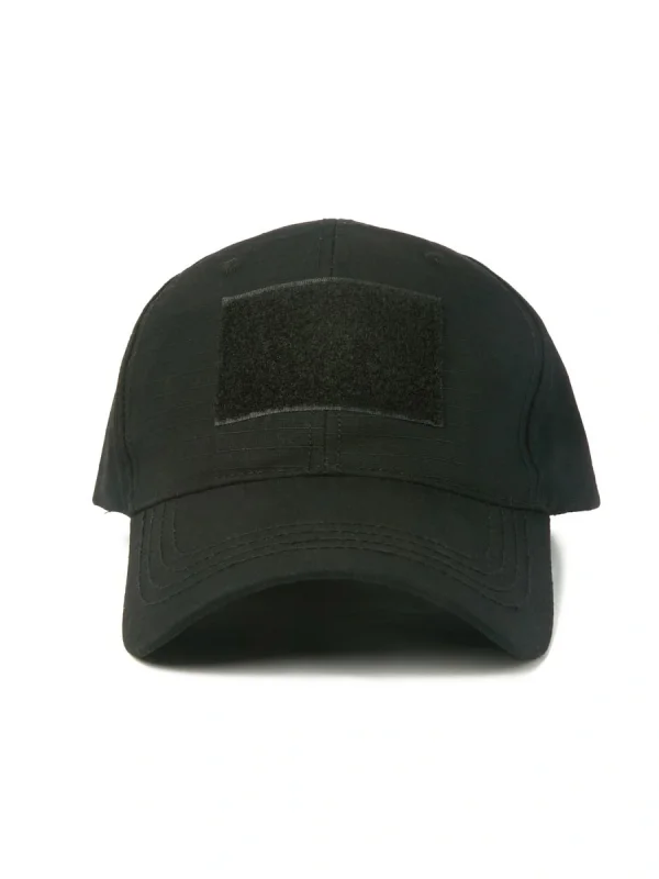 Бейсболка Рипстоп, цвет черный