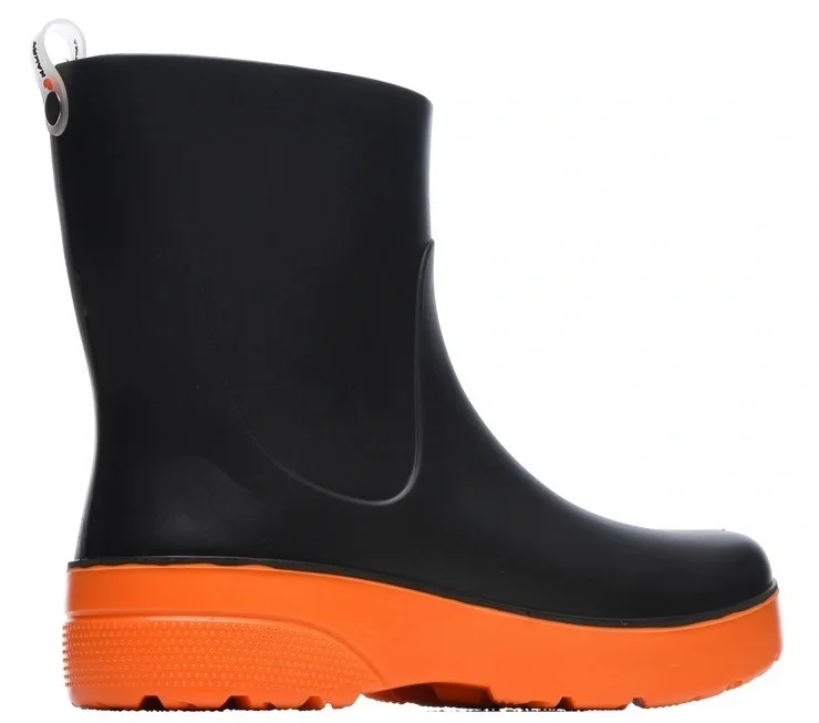 Ботильоны ЭВА 1339 КАЙРА (SPECI.ALL) женские, черный/оранжевый