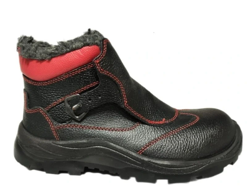 Ботинки кожаные сварщика СНСМ (БАРС) мужские, утепленные, комп. подносок, кевл. стелька