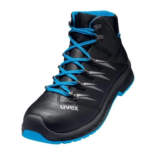 Ботинки рабочие кожаные UVEX 2 Тренд 6935/2 S3 SRC ESD с МП и МС (69352)