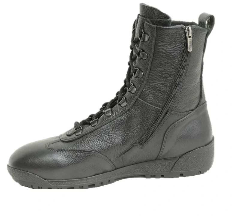 Ботинки с высоким берцем «БЕРКУТ» на шерстяном меху (АРТ.026) черные