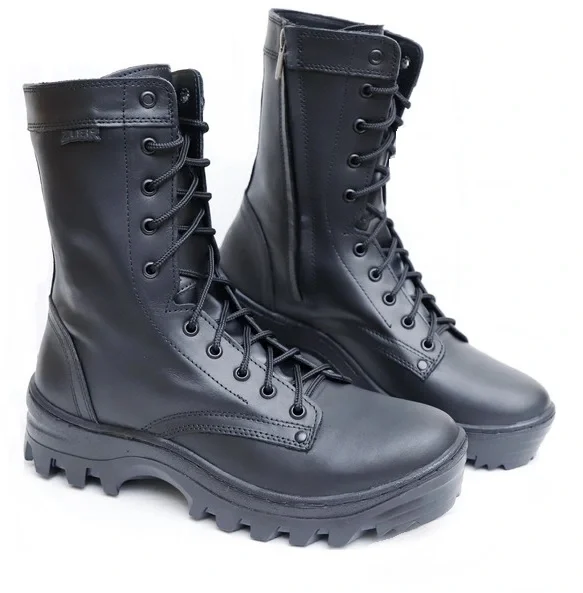 Ботинки с высоким берцем «ТРЕК» на искусственном меху и подошве ТЭП (АРТ.820-У) черные