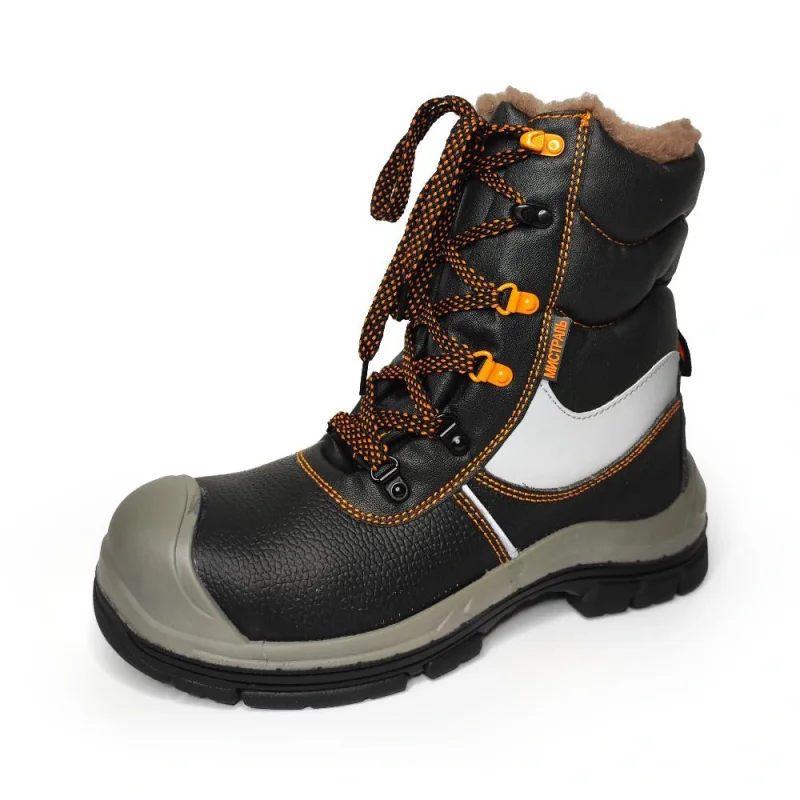 Ботинки высокие МИСТРАЛЬ (зима) HX379-CSW шерстяной мех ПУ-РЕЗИНА с КП и АС