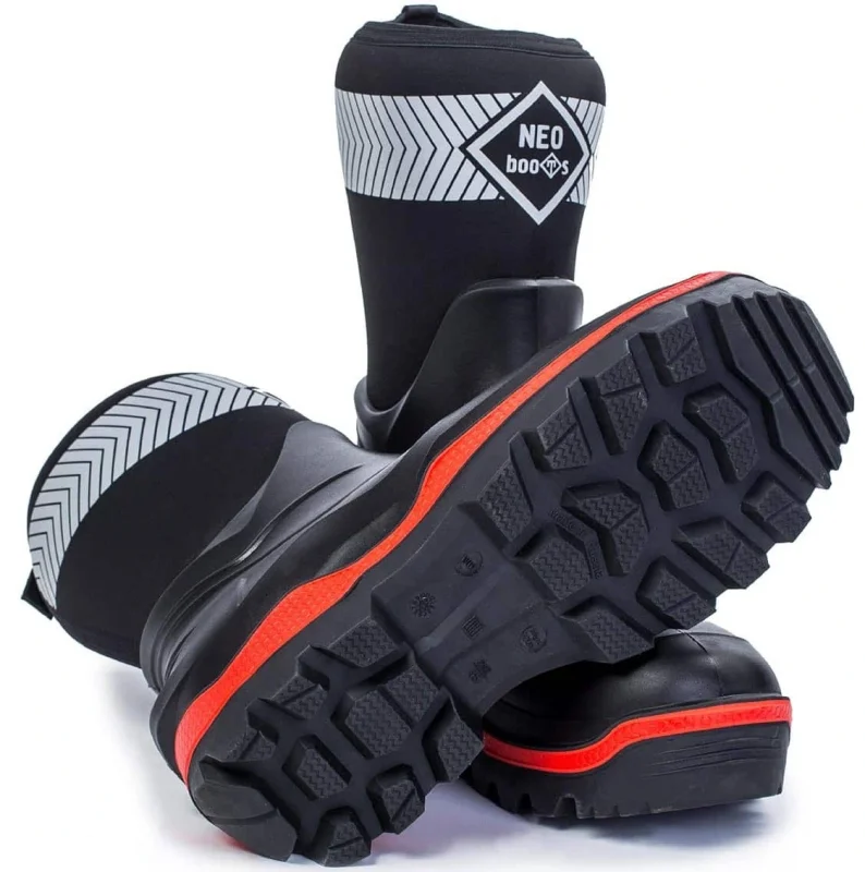 Сапоги ПУ/Нитрил С911 NEO BOOTS MIDI (ТЗРО) мужские, ком. подн и кев.стел, утеплен., черные (-30°С)