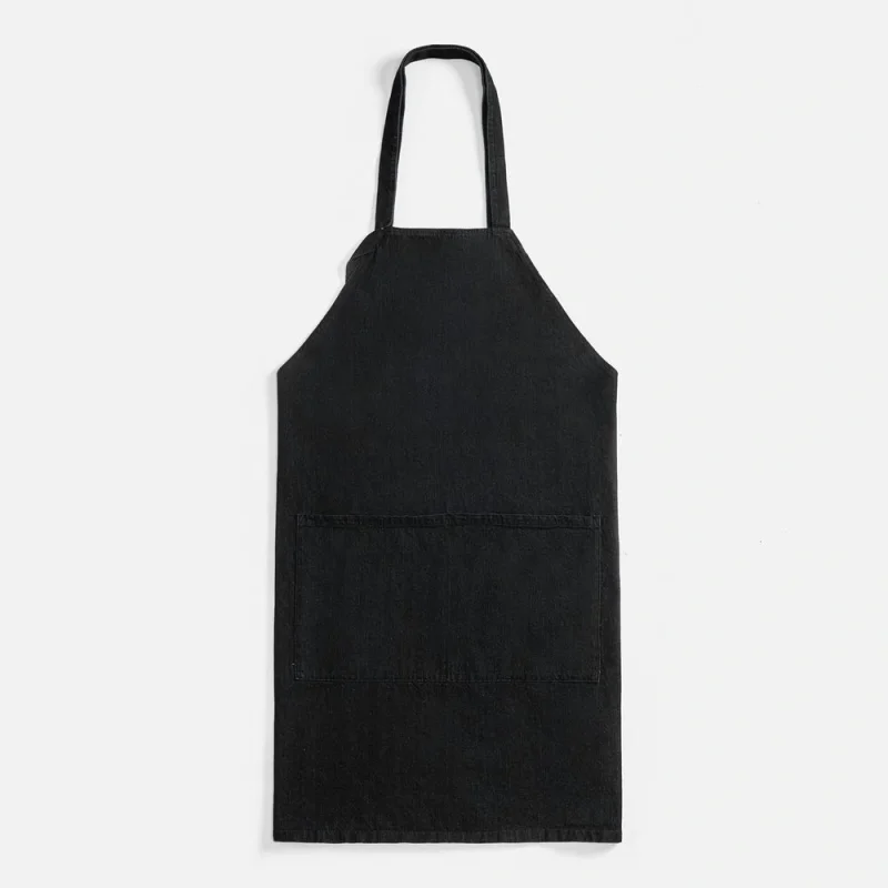 Фартук джинсовый E2, черный