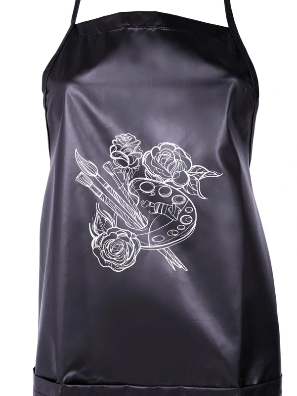 Фартук с нарукавниками MOGOTEX "Home Collection" (комплект) т.-синий, модель 2053-0 (декор 120)