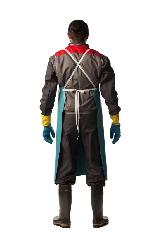 Фартук ПВХ ЩИТ-2 КЩС до 80% уплотненный зеленый (86*112 см)