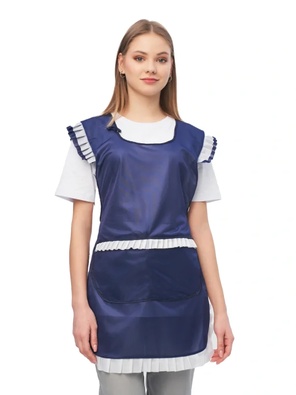Фартук-сарафан нейлоновый т-синий