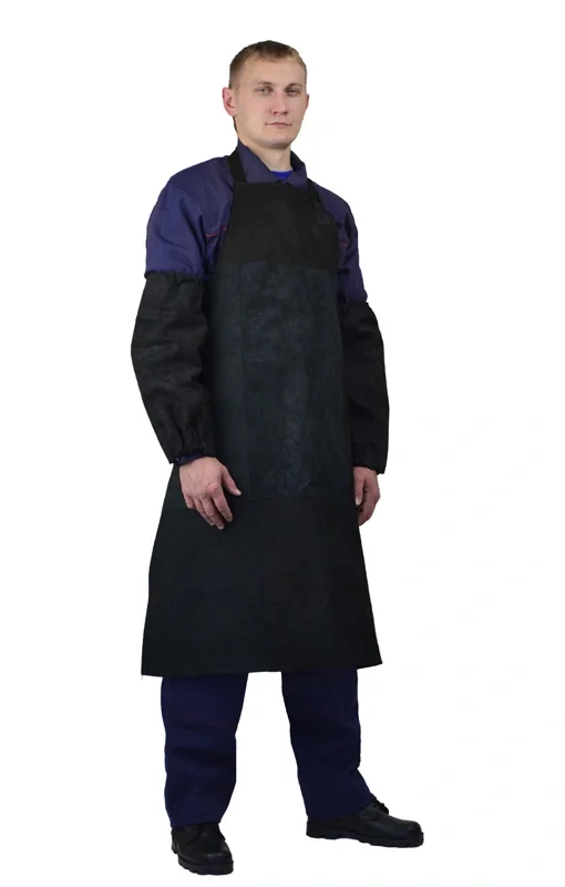 Фартук спилковый