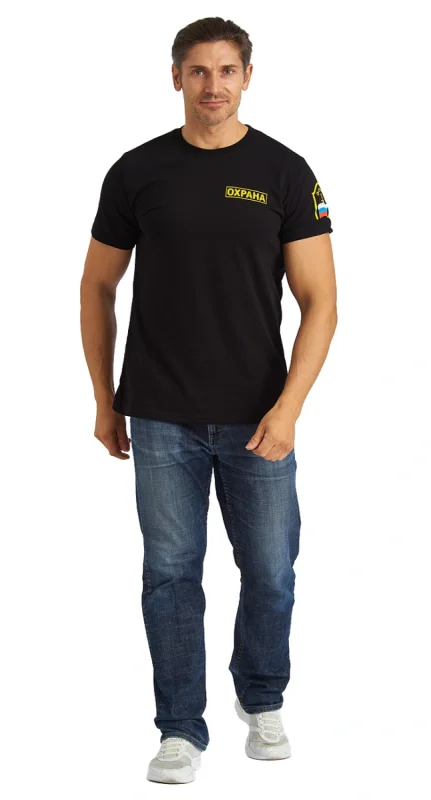 ФУТБОЛКА №1511 " ОХРАНА"