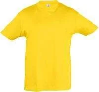 Футболка детская Regent Kids 150, желтая