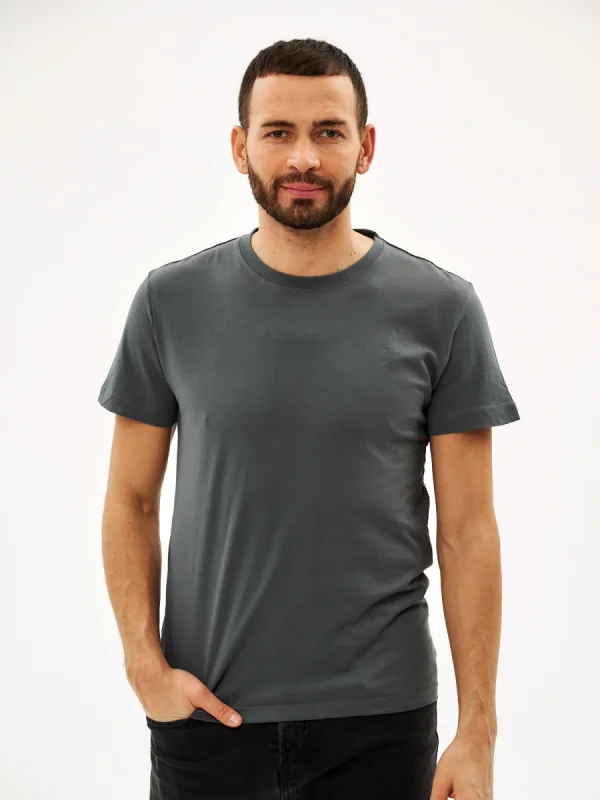 Футболка графит (темно-серая)