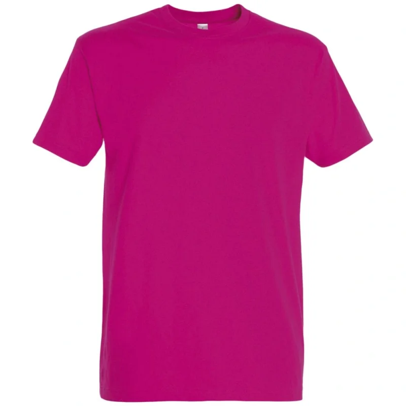 Футболка Imperial 190, ярко-розовая (фуксия)