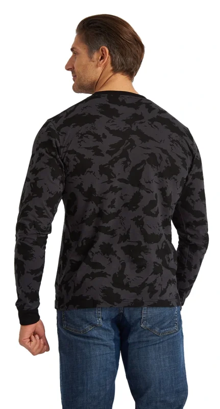 Футболка кмф с длинными рукавами "Графит"