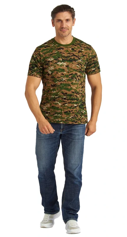 Футболка кмф "Цифра горчичная"