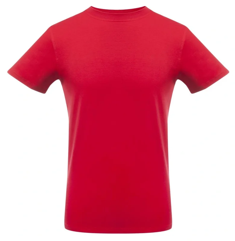 Футболка мужская T-bolka Stretch, красная (алая)