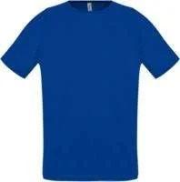 Футболка унисекс Sporty 140, ярко-синяя