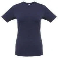 Футболка женская T-bolka Stretch Lady, кобальт (темно-синяя)