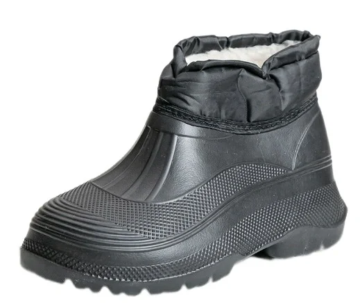 Галоши ЭВА 116М (LC) мужские, с надставкой, утепленные (иск.мех), цвета в асорт. (асс.короб-12 пар)