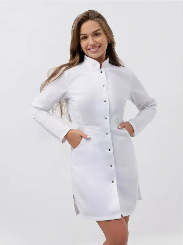 Халат женский "Стиль" белый