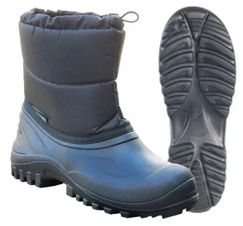 Хаски ЭВА НОРИС 172-04Н (SARDONIX) мужские, с надставкой, утепленные, черные (-15°С)