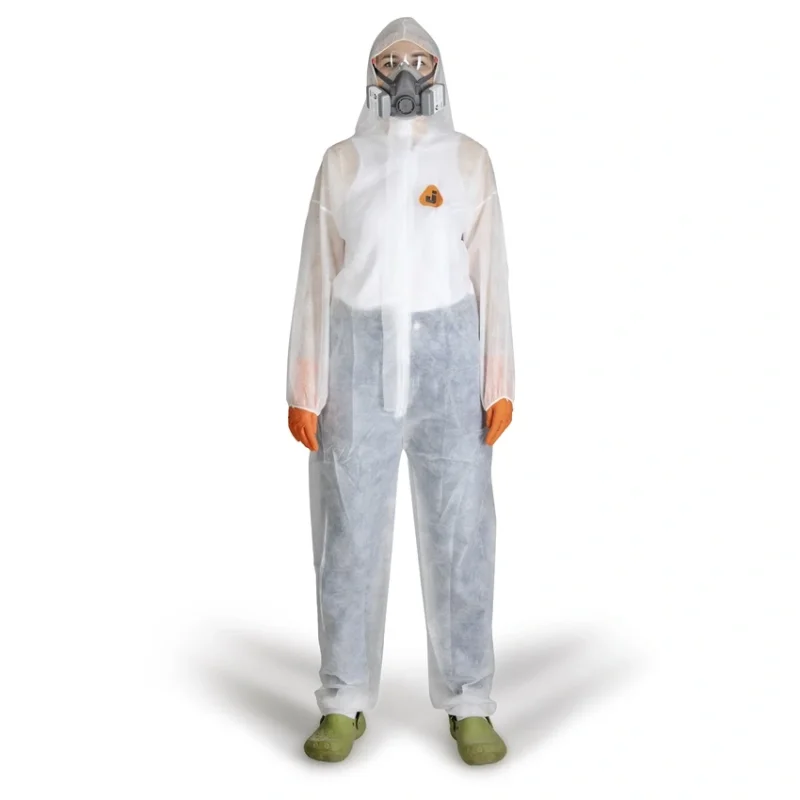 Комбинезон защитный одноразовый JPC100, плотность 40 г/м², белый, Jeta Safety