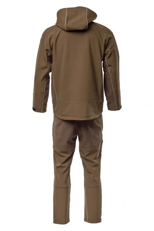 Костюм демисезонный мужской ZVEROBOY ткань Софтшелл 100%ПЭ/L.Brown 21