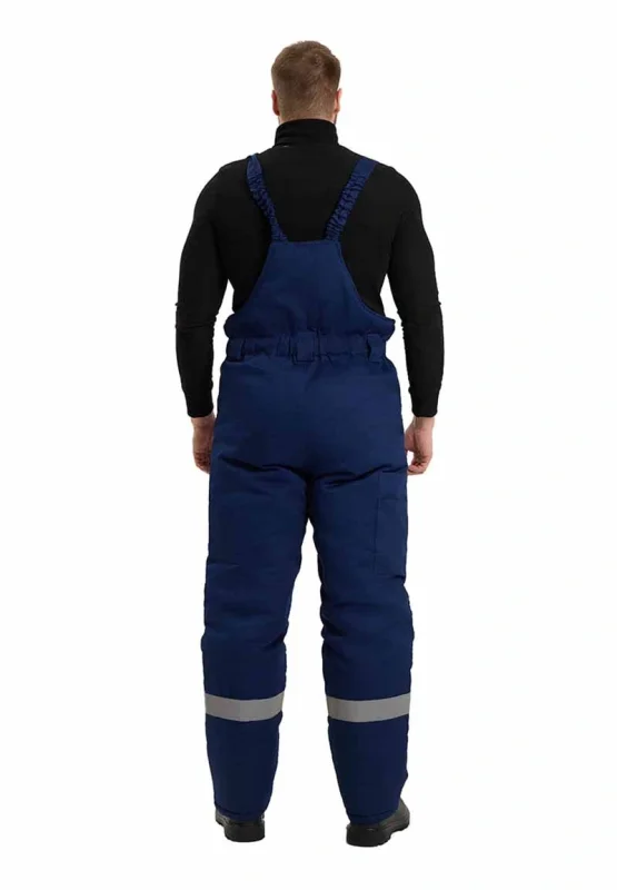Костюм рабочий мужской утепленный "СЕВЕРНАЯ ШИРОТА" т.-синий/васильковый (куртка+брюки) Минпромторг