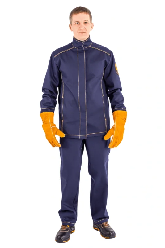 Костюм сварщика "ВОЛАТ-У", усиленный, 3 класс (куртка/брюки)