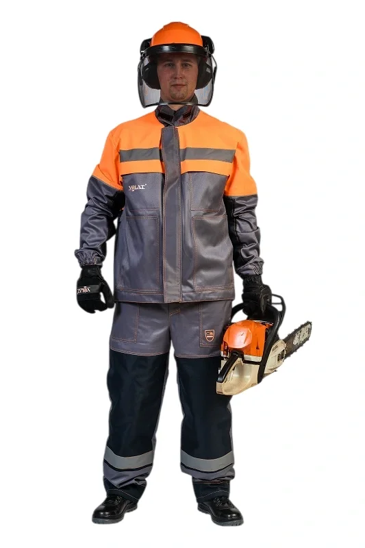 Костюм «ВОЛАТ», куртка/полукомбинезон, для лесоруба/вальщика леса