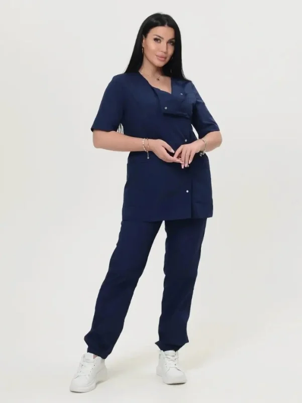 Костюм женский "Адель" т.-синий