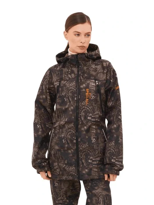 Костюм женский демисезонный ЛУНА КД-04 (SPECI.ALL) коричневый