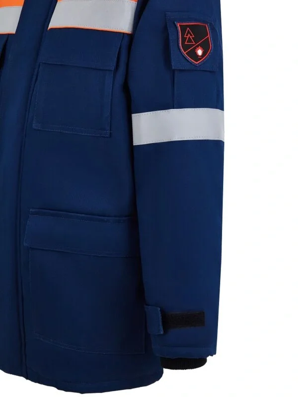 Костюм зимний "ЭНЕРГИЯ", тип Г (91,4 кал/см2), термостойкий для защиты от термических рисков эл.дуги