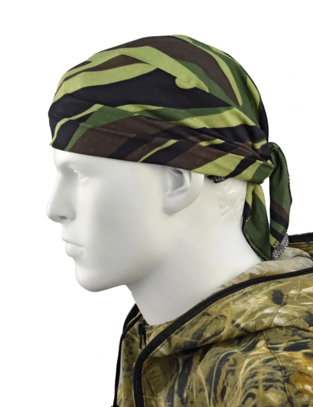 Косынка-бандана кмф, зеленые расцветки
