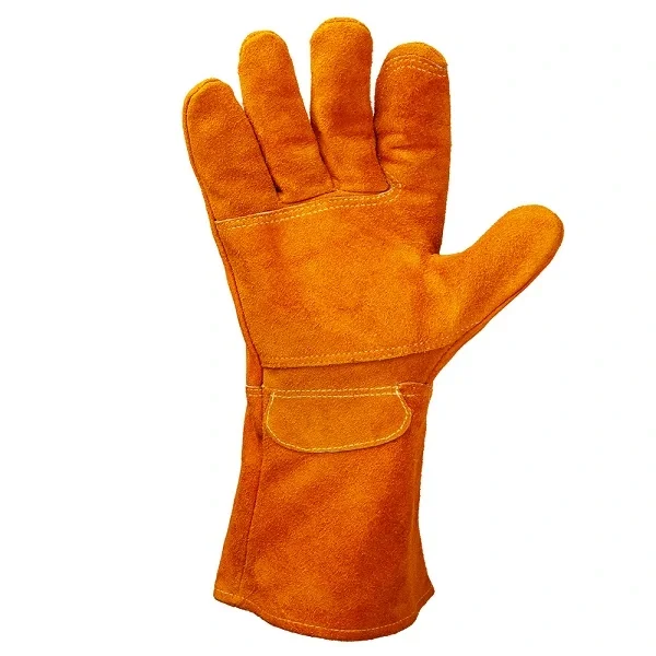 Краги сварочные без подкладки с усилением на ладони Jeta Safety Ferrus Light JWK201 оранжевые