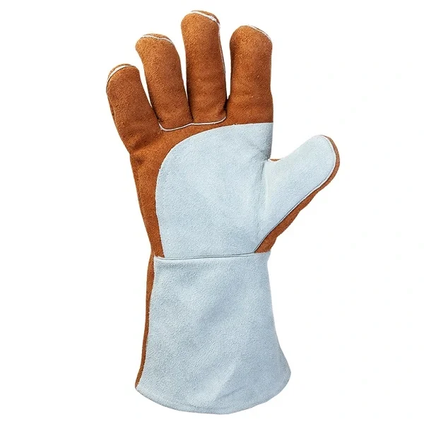 Краги сварочные с подкладкой и усилением на ладони Jeta Safety Ferrus Active JWK401 оранжевые