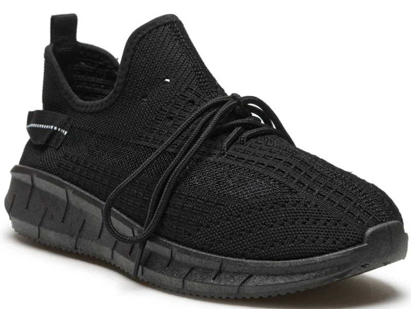 Кроссовки 2271 (ДЮНА) женские, черные (ассорт. короб - 6 пар)